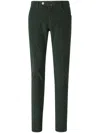 Incotex Corduroy Chinos In Green