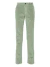 Incotex Corduroy Trousers In Green