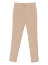 Incotex Pleated Corduroy Trousers In Neutral