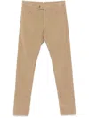 Incotex Corduroy Trousers In Neutrals
