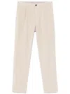 Incotex Corduroy Trousers In Neutrals