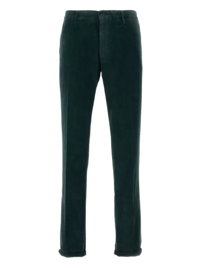 INCOTEX CORDUROY ZIP-FLY TROUSERS
