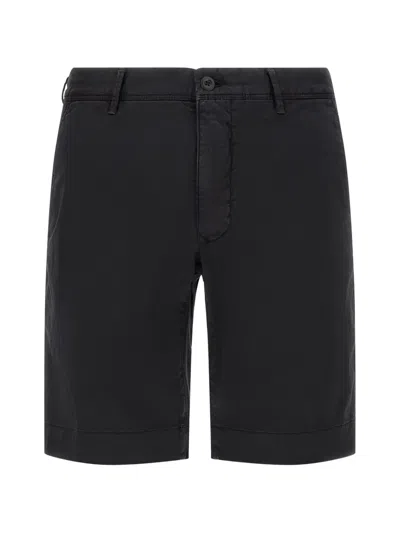 Incotex Modello 11s215 Bermuda Shorts In Black