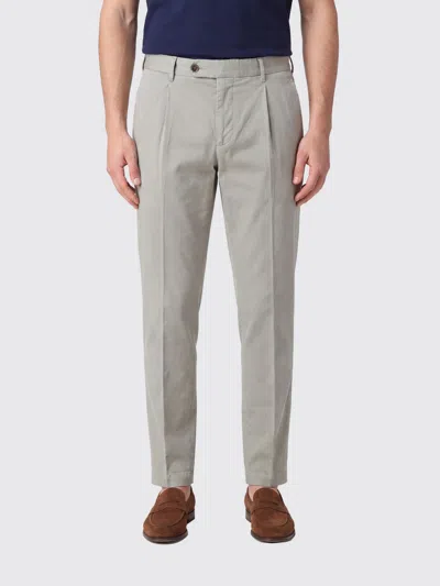 Incotex Cotton Blend Chino Trousers In Gray