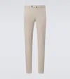 Incotex Straight-leg Cotton Chinos In Beige