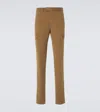 Incotex Cotton Cargo Pants In Brown