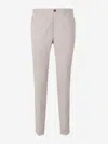 Incotex Man Pants Beige Size 40 Cotton, Elastane In Beige