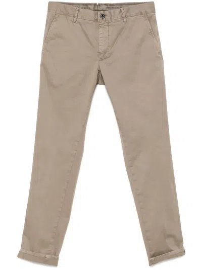 Incotex Cotton Chinos In 519 Beige