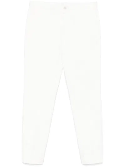 Incotex Pleat-detailed Trousers In White