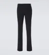 Incotex Mid-rise Stretch-cotton Straight-leg Chinos In Blue
