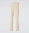 Incotex Pressed-crease Slim-cut Chinos In Neutrals