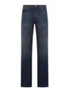 Incotex Cotton Denim Jeans In Blue