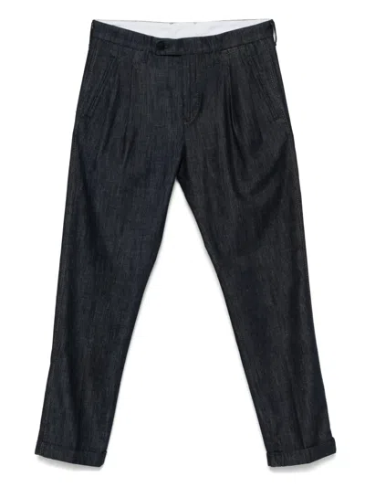 Incotex Cotton Jeans In Blue