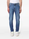 Incotex Cotton Jeans In Blue