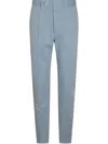 Incotex Trousers With Front And Back Pockets In Blau