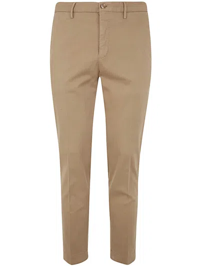 Incotex Cotton Short Trousers In Nude