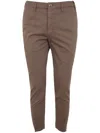 Incotex Cotton Short Trousers In Brown