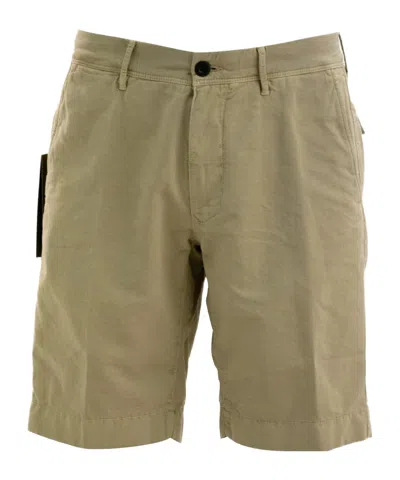 Incotex Cotton Shorts In Gray