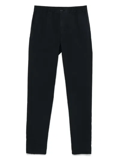 Incotex Slim-fit Cotton Blend Chinos In Black