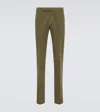 Incotex Cotton Pants In Green