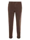 Incotex Belt Loops Trousers With Side And Back Pockets