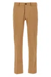 Incotex Cotton Trousers With Back Pocket And Belt Loops