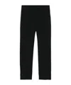 Incotex Contemporary Crop Trousers Pressed Crease In Black