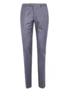 Incotex Slim Fit Chino Trousers In Blue