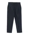 Incotex Cotton Trousers In Blue