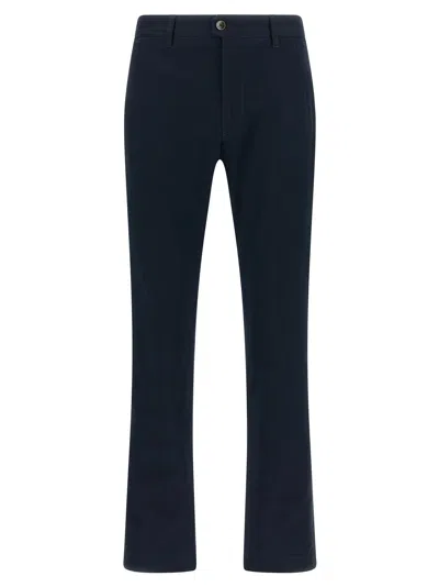 Incotex Straight-leg Casual Trousers In Blue