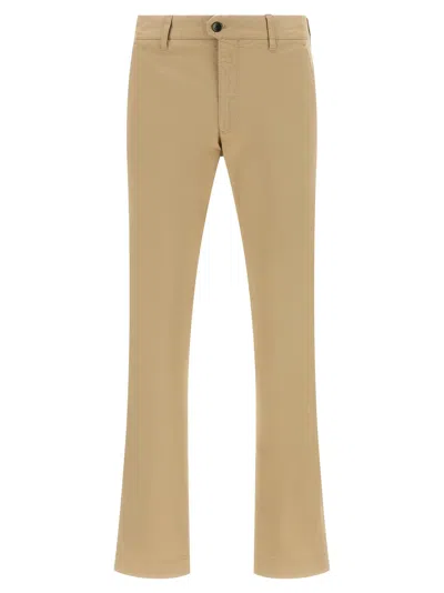 Incotex Straight-leg Casual Trousers In Brown