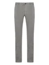 Incotex Trousers With Back Pockets And Belt Loops In Grey