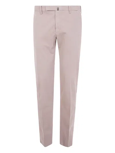 Incotex Cotton Trousers In Neutral
