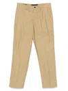 Incotex Cotton Trousers In Neutrals