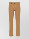 Incotex Cotton Trousers With Back Pocket And Belt Loops