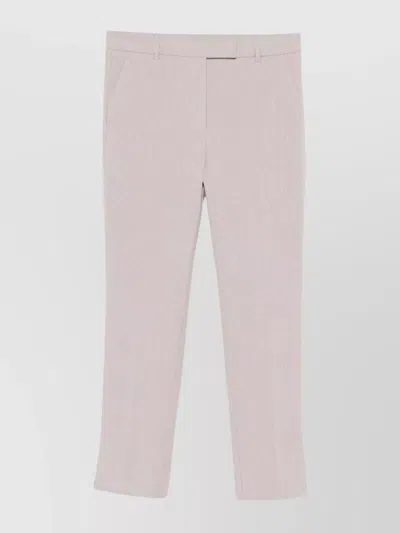 Incotex Cotton Trousers With Stripes And Pockets