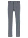 Incotex Cotton Twill Pants With Front And Back Pockets