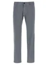 Incotex Cotton Twill Pants With Front And Back Pockets