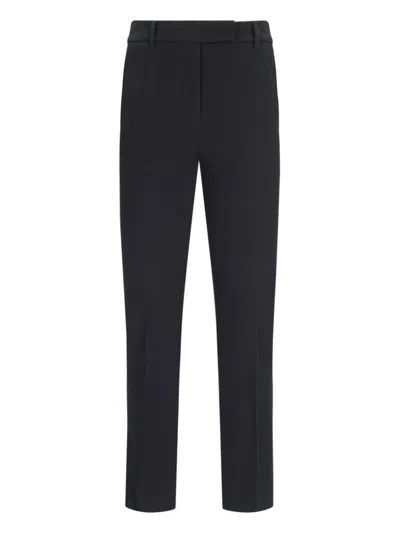 INCOTEX INCOTEX CROPPED TAILORED TROUSERS