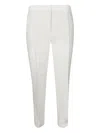 Incotex Cuffed-ankles Trousers In White