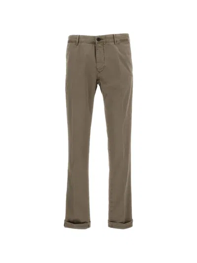 Incotex Casual Trousers With Belt Loops In Neutral