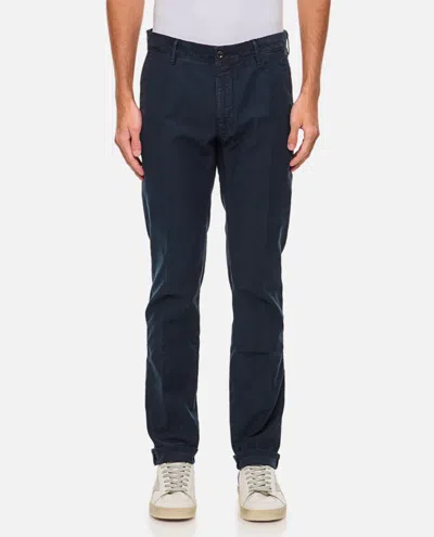 INCOTEX DARK BLUE SLIM FIT PANT
