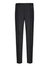 Incotex Slim-fit Tapered Stretch-cotton Trousers In Blue