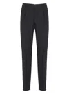 Incotex Straight Wool Trousers With Pockets