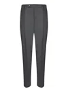 Incotex Dark Grey Tapered Pants In Gray
