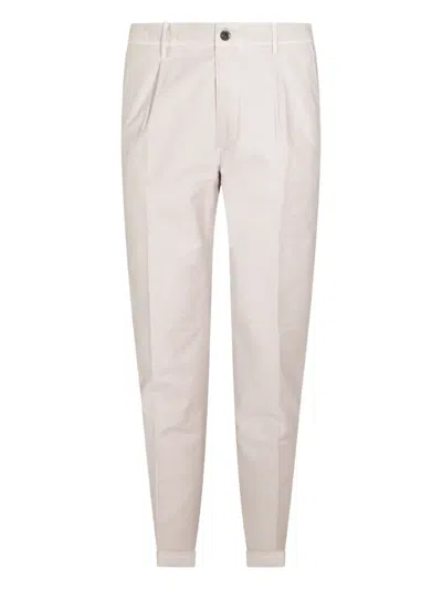 INCOTEX DARTED CUFFED TROUSERS