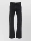 Incotex Denim Jeans Stretch Coton Poches Taille In Black