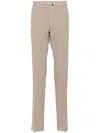 Incotex Doeskin Trousers In Neutrals