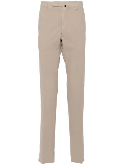 Incotex Doeskin Trousers In Neutrals