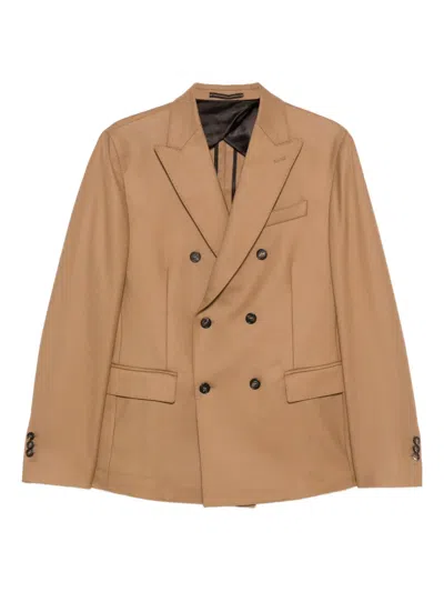 INCOTEX DOUBLE-BREASTED BLAZER